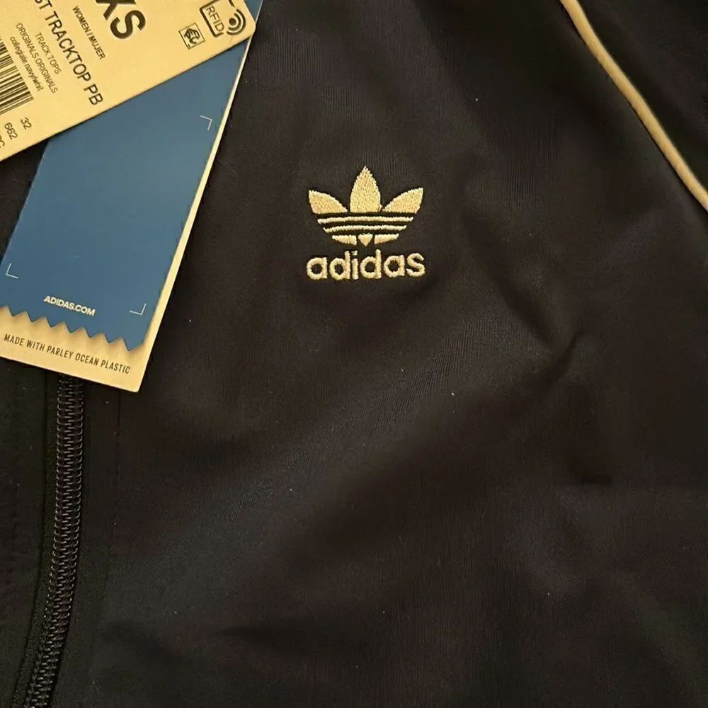 NWT Adidas XS Navy Jacket - Picture 4 of 5